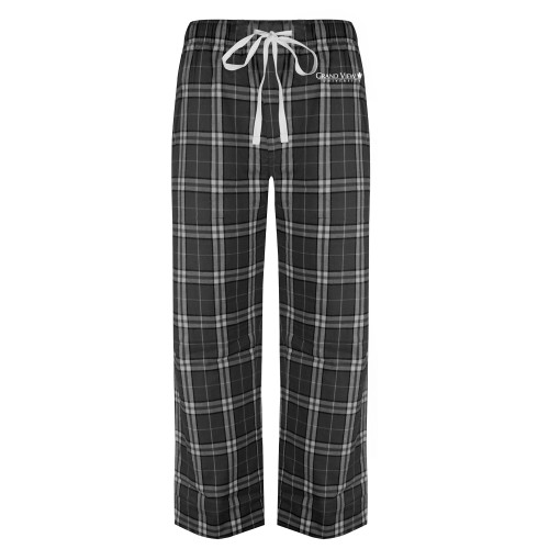  Black/Grey Flannel Pajama Pant - Grand View University