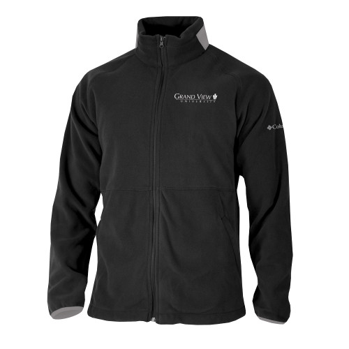  Columbia Black Everest Ridge Fleece Full Zip Jacket - Grand View University