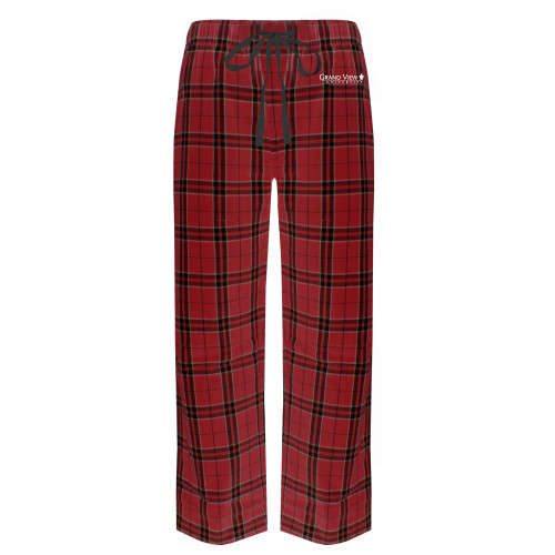 Red/Black Flannel Pajama Pant - Grand View University