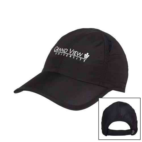  Black Performance Cap - Grand View University
