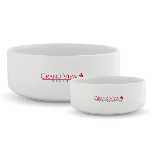  Ceramic Dog Bowl - Grand View University