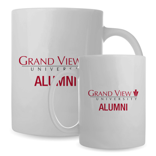 Alumni Full Color White Mug 15oz - Alumni Institutional