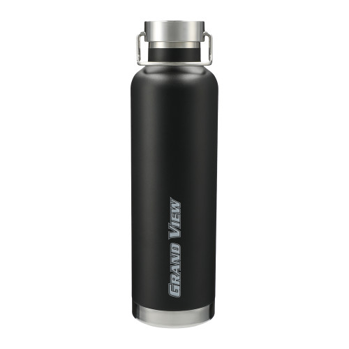  Thor Copper Vacuum Insulated Black Bottle 32oz - Grand View Engraved