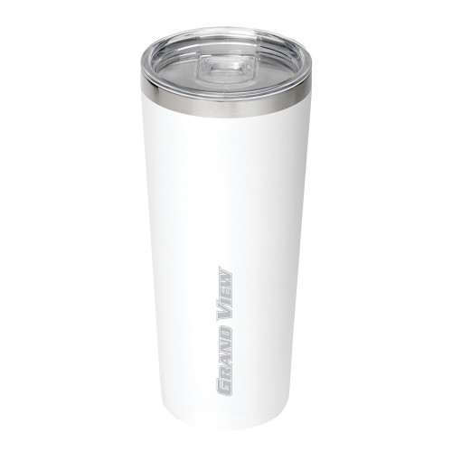  Thor Vacuum Insulated White Tumbler 22oz - Grand View Engraved