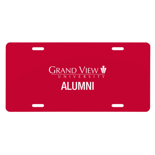  License Plate - Alumni Institutional