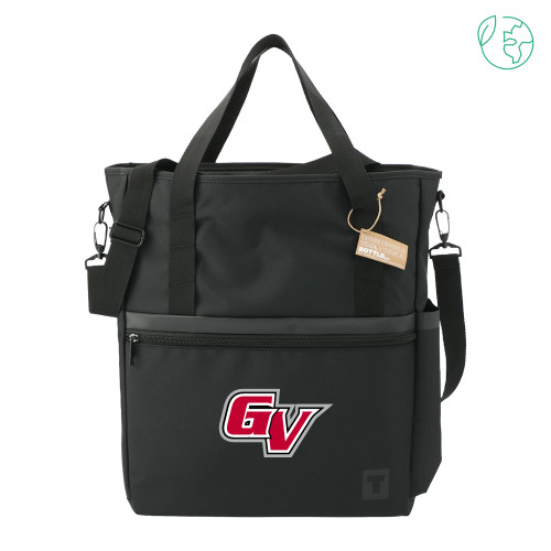  Tranzip Black Recycled Computer Tote - GV Athletic