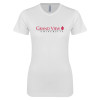 Thumbnail image for  Next Level Womens White Boyfriend Tee