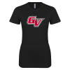 Thumbnail image for  Next Level Womens Black Boyfriend Tee