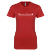 Thumbnail image for  Next Level Womens Red Boyfriend Tee