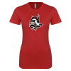 Thumbnail image for  Next Level Womens Red Boyfriend Tee