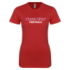 Thumbnail image for  Next Level Womens Red Boyfriend Tee