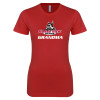 Thumbnail image for  Next Level Womens Red Boyfriend Tee