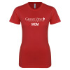 Thumbnail image for  Next Level Womens Red Boyfriend Tee