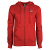Thumbnail image for  ENZA Womens Red Fleece Full Zip Hoodie
