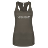 Thumbnail image for  Next Level Womens Charcoal Racerback Tank