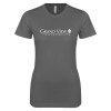 Thumbnail image for  Next Level Womens Charcoal Boyfriend Tee