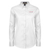 Thumbnail image for  Womens White Twill Button Down Long Sleeve