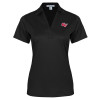 Thumbnail image for  Womens Black Performance Fine Jacquard Polo