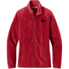 Thumbnail image for  Womens Red Fleece Full Zip Jacket