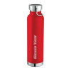 Thumbnail image for  Thor Copper Vacuum Insulated Red Bottle 22oz