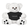 Thumbnail image for  Plush Big Paw 8 1/2 inch White Bear w/Black Shirt