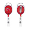 Thumbnail image for  Red Oval Retractable Badge Holder w/Clip