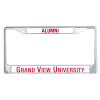 Thumbnail image for  Alumni Metal License Plate Frame in Chrome