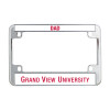 Thumbnail image for  Metal Motorcycle License Plate Frame in Chrome