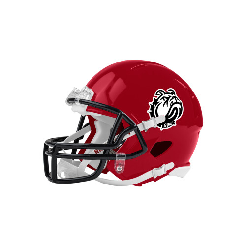  Riddell Replica Red Mini Helmet - GWU Mascot Head