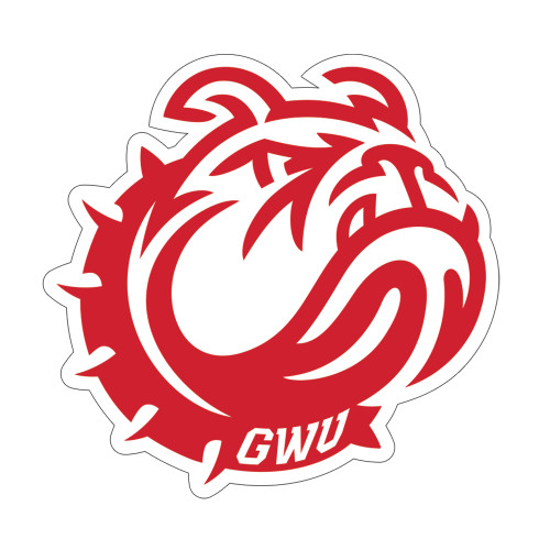  Medium Decal - GWU Mascot Head