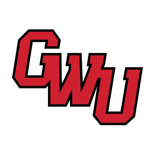  Medium Decal - GWU Monogram