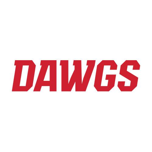  Medium Decal - Dawgs Word mark