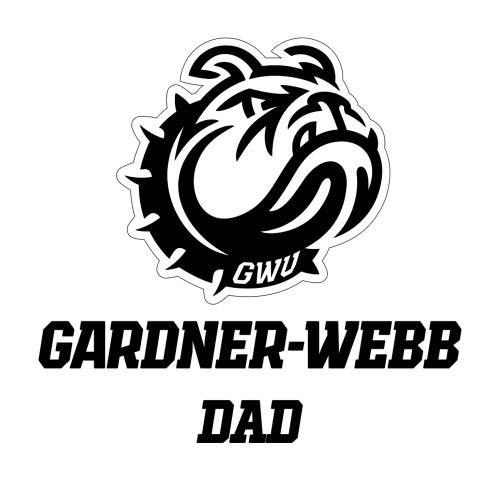  Medium Decal - Gardner Webb Dad