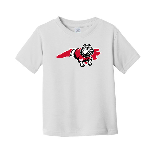  Toddler White T Shirt - North Carolina Mascot Mark
