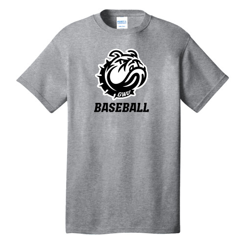  Extended Athletic Heather T Shirt - GWU Baseball