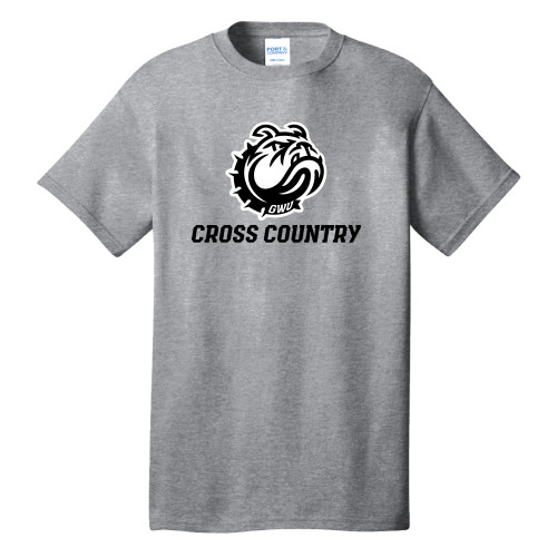  Extended Athletic Heather T Shirt - GWU Cross Country