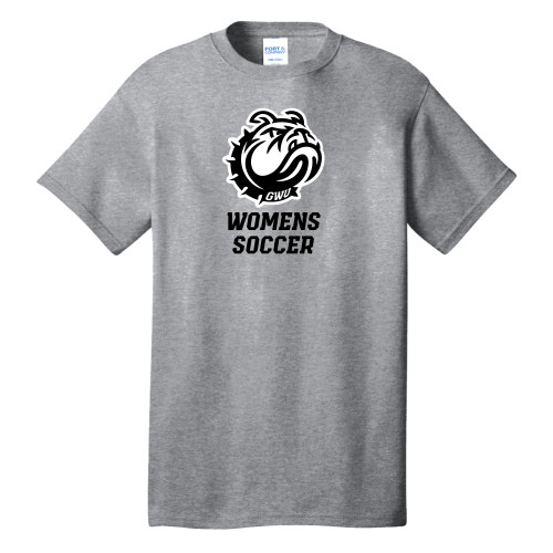  Extended Athletic Heather T Shirt - GWU Womens Soccer