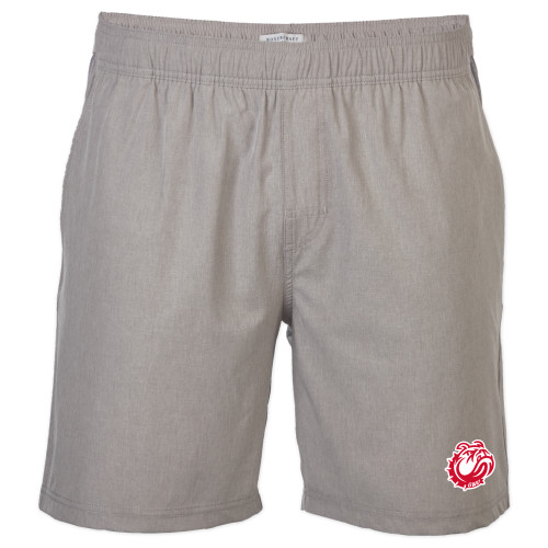  Boxercraft Light Grey Riptide Hybrid Short - GWU Mascot Head