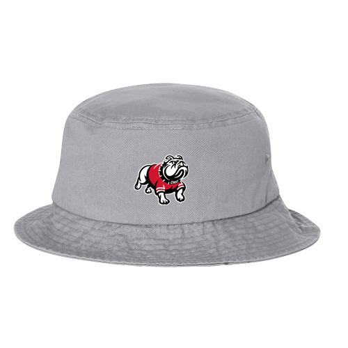  Sportsman Grey Bucket Hat - GWU Primary Athletic Mark