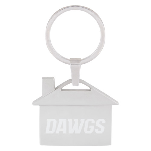  Silver Home Sweet Home Key Holder - Dawgs Word markEngraved