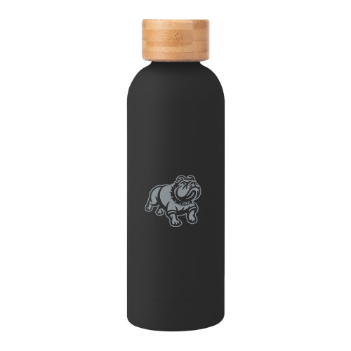  Blair Black Stainless Steel Bottle w/ Bamboo Lid 17 oz - GWU Primary Athletic MarkEngraved