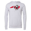 Thumbnail image for  Bella + Canvas White Fleece Hood