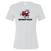 Thumbnail image for  Bella + Canvas Womens White Relaxed Cotton T Shirt