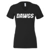 Thumbnail image for  Bella + Canvas Womens Black V Neck Cotton T Shirt