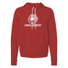 Thumbnail image for  Bella + Canvas Red Fleece Hood