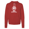 Thumbnail image for  Bella + Canvas Red Fleece Hood