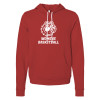 Thumbnail image for  Bella + Canvas Red Fleece Hood