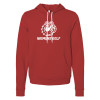 Thumbnail image for  Bella + Canvas Red Fleece Hood