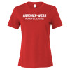 Thumbnail image for  Bella + Canvas Womens Red Relaxed Cotton T Shirt