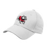 Thumbnail image for  White Structured Adjustable Pro Style Hat